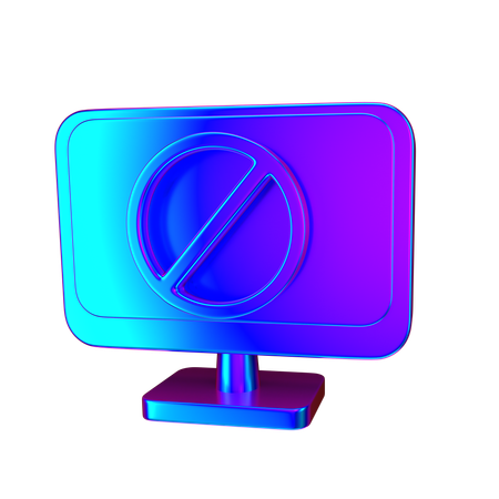 Block Display  3D Icon