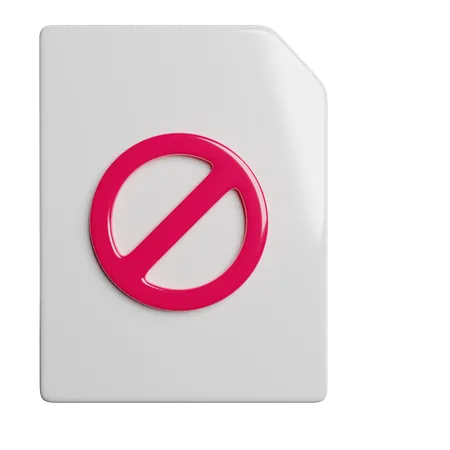 File Database Document 3D Icon