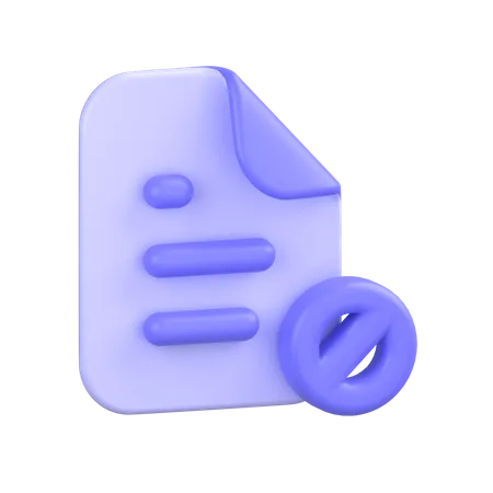 Block-file 3D Icon
