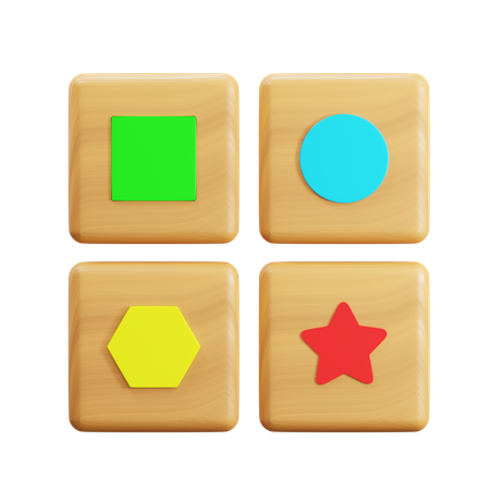 Block Game  3D Icon