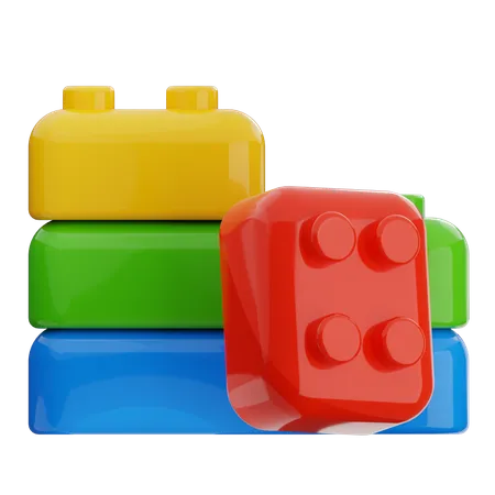 Block Game  3D Icon