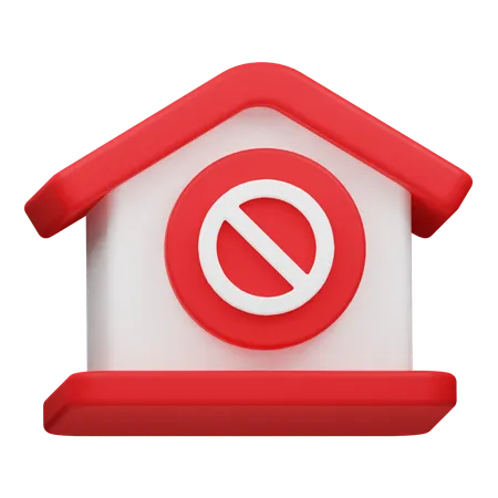 Block House  3D Icon