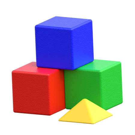 Block Kids  3D Icon