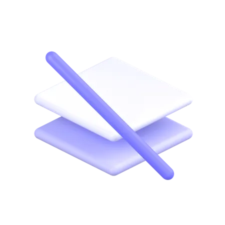 Block-layer 3D Icon