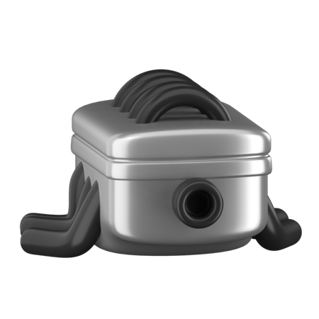 Block Machine  3D Icon