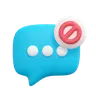 block message