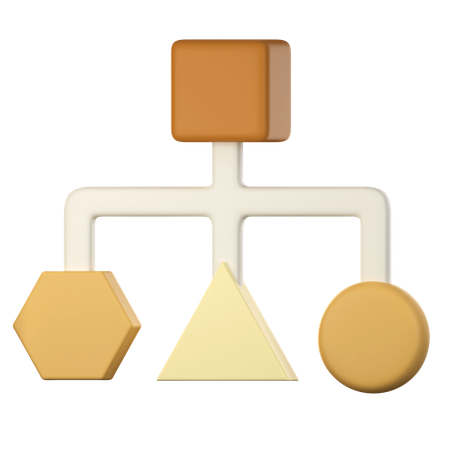 Block Scheme Planning  3D Icon