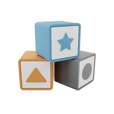 Block Toy  3D Icon