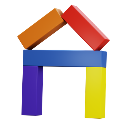Block Toys  3D Icon