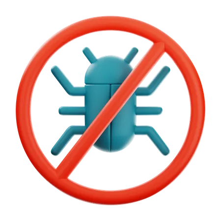 Block Virus  3D Icon