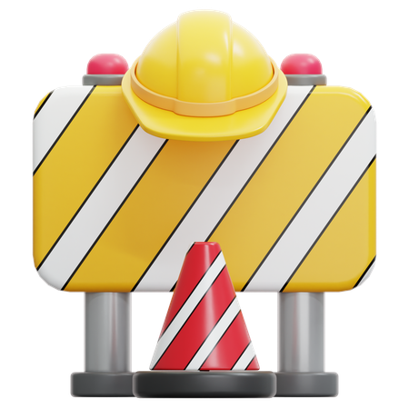 Blockade  3D Icon