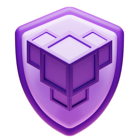 Blockchain  3D Icon