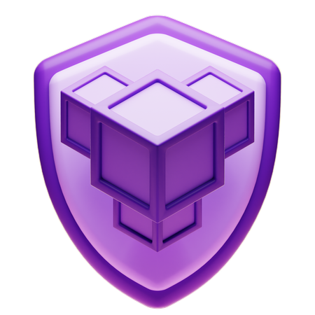 Blockchain  3D Icon