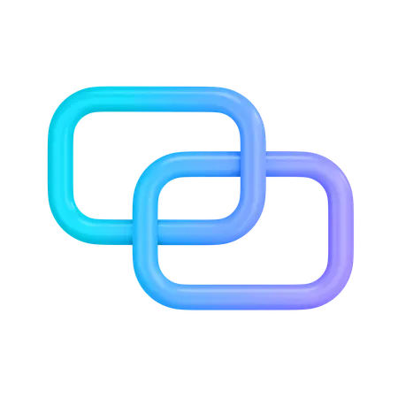 Blockchain  3D Icon