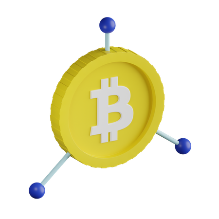 Blockchain  3D Icon