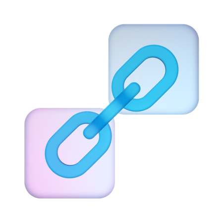 Blockchain  3D Icon