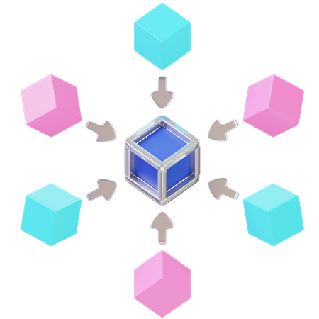 Argent blockchain  3D Icon