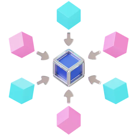 Argent blockchain  3D Icon