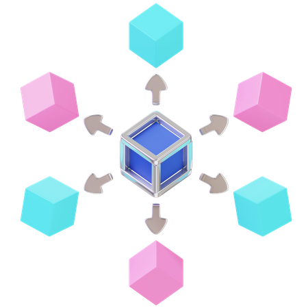 Argent blockchain  3D Icon