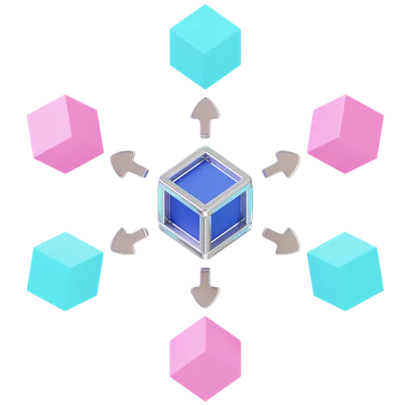 Argent blockchain  3D Icon