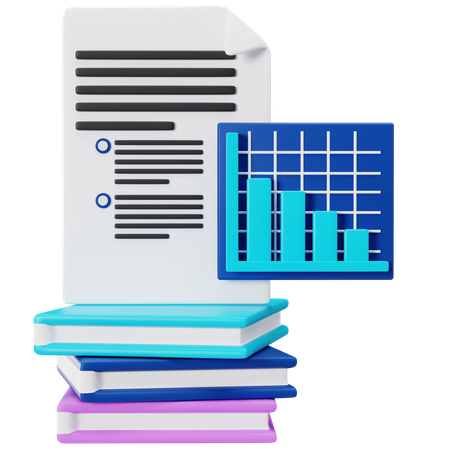 Grundlagen der Blockchain-Datenanalyse  3D Illustration