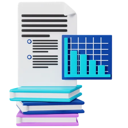 Grundlagen der Blockchain-Datenanalyse  3D Illustration