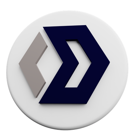 BlockCoin  3D Icon