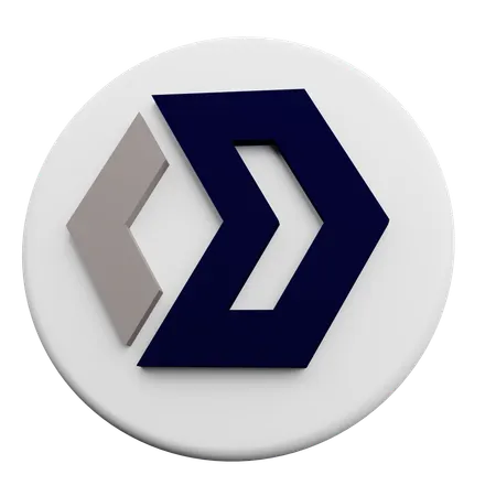 BlockCoin  3D Icon