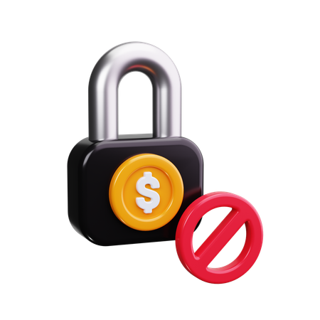 ブロックされた  3D Icon