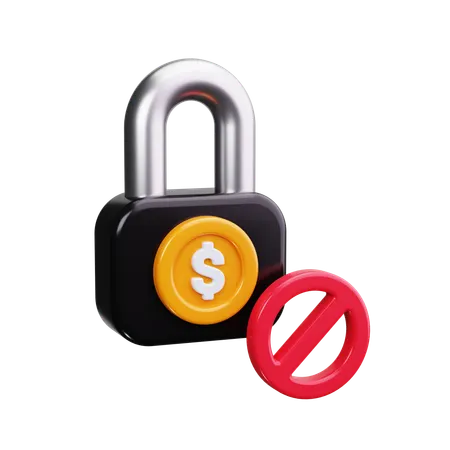 ブロックされた  3D Icon