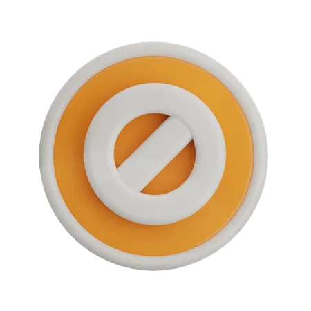 Blocked  3D Icon