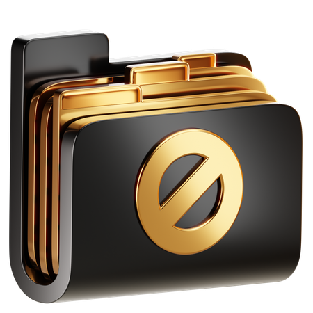 Blocked  3D Icon