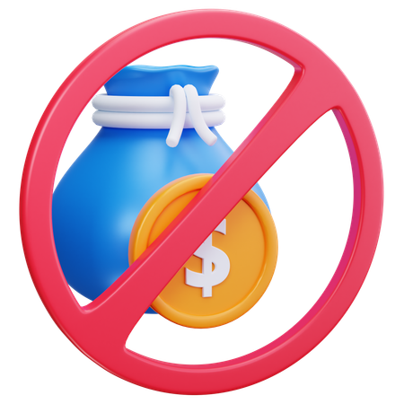 Blocked Funds  3D Icon
