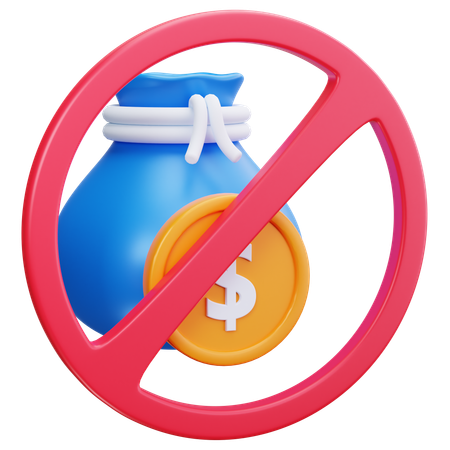 Blocked Funds  3D Icon