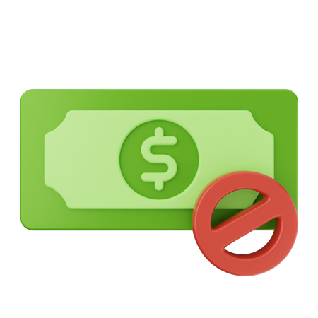 Geld dollar  3D Icon