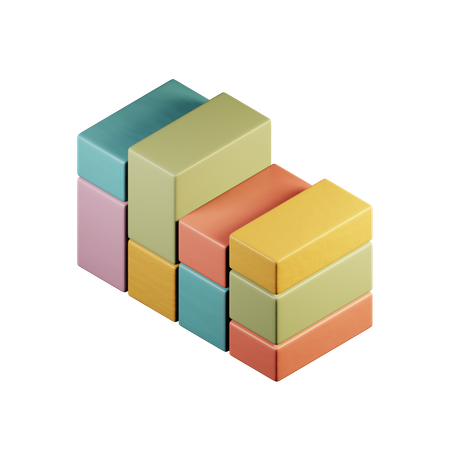 Blocks Game  3D Icon