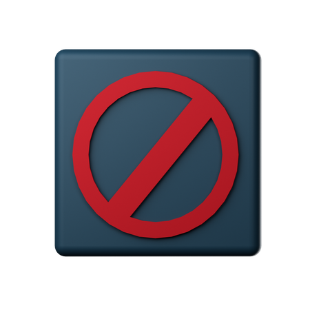 Bloquear  3D Icon