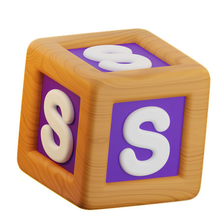 Bloco de cubo s  3D Icon