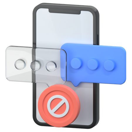 Bloco de mensagens  3D Icon