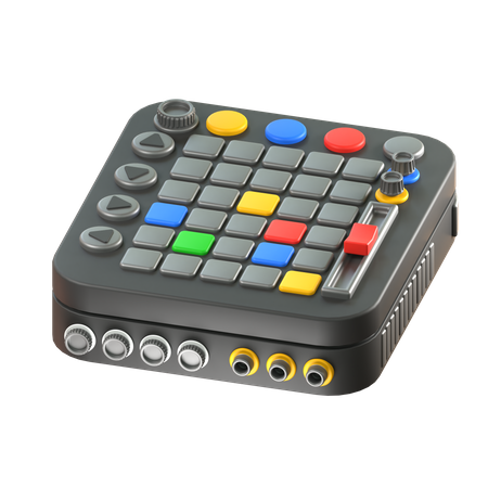 Bloco de música  3D Icon