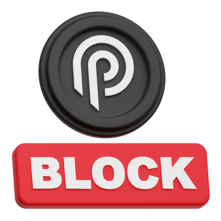 Bloco de rede pyth  3D Icon