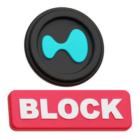 Bloco hiperlíquido  3D Icon
