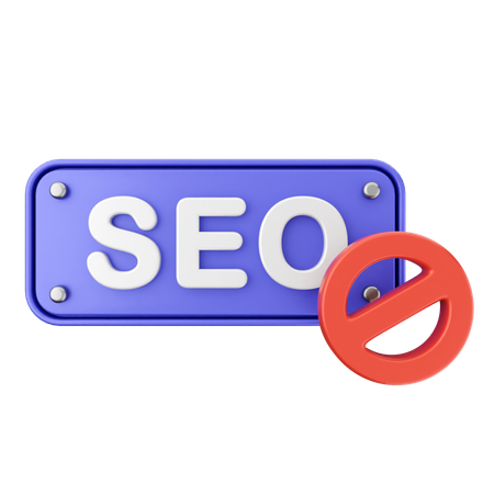 Bloquear seo  3D Icon