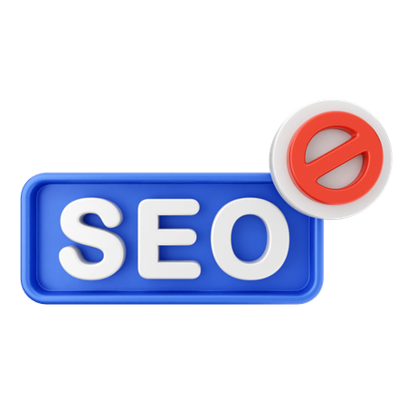 Bloquear seo  3D Icon