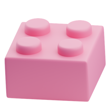 Brinquedos de bloco  3D Icon