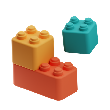 Blocos de construção  3D Icon