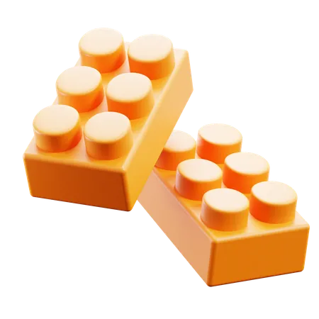 Blocos LEGO  3D Icon