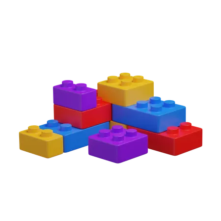 Blocos LEGO  3D Icon