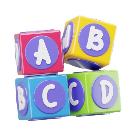 Jouets de blocs éducatifs  3D Icon