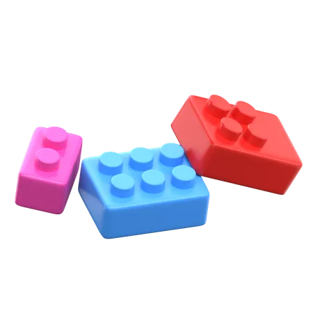 Blocs de jouets  3D Icon